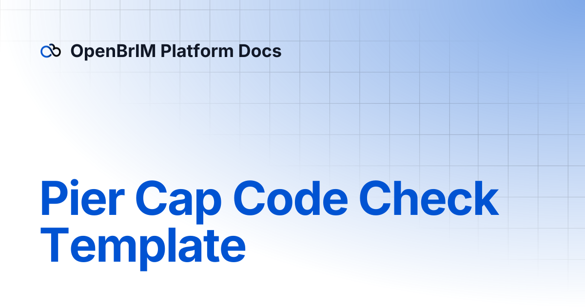Pier Cap Code Check Template | Examples | OpenBrIM Platform Docs